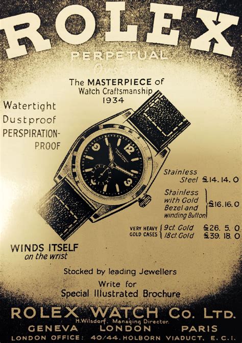 vintage Rolex watch ads